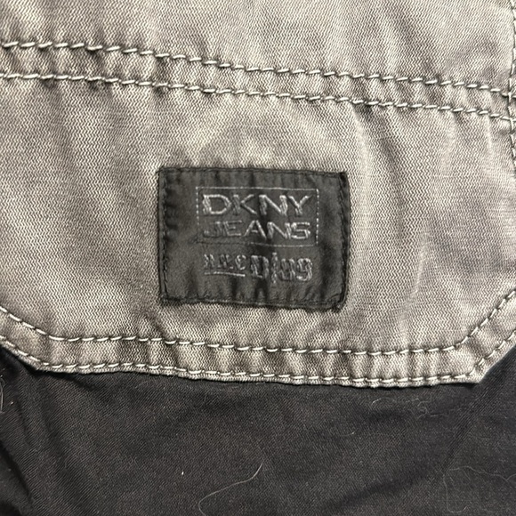 DKNY Men’s Utility / Military Style Button-Down Jacket Grey/Green Color, Size LG - Picture 10 of 10